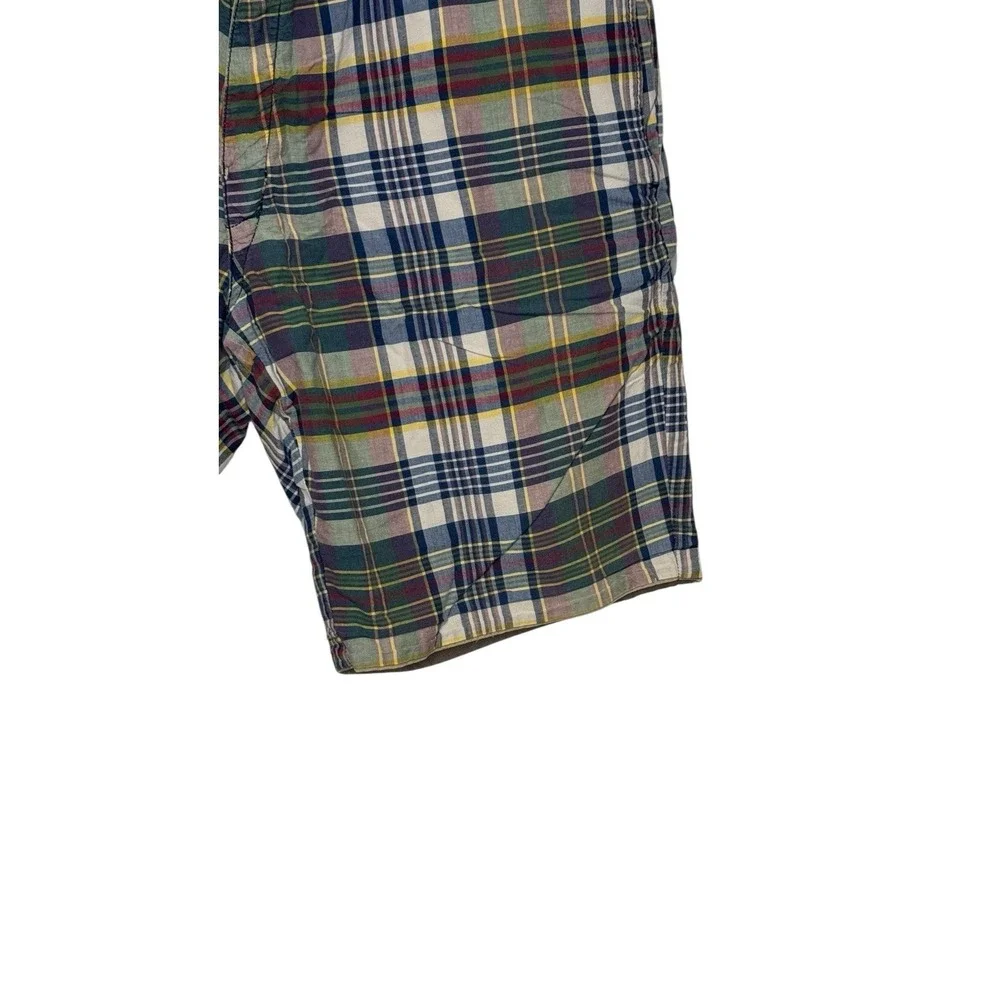 Polo Ralph Lauren‎ Men Shorts Plaid Reversible Chino Relaxed Outdoor Cotton 35